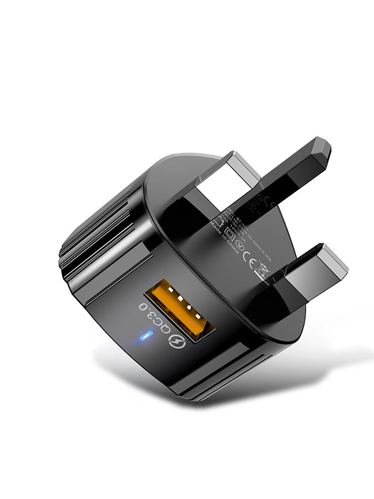 QC3.0, быстрое зарядное устройство для мобильного телефона, адаптер, портативная мини зарядка, головка, несколько защиты, безопасное зарядное устройство для дома и офиса