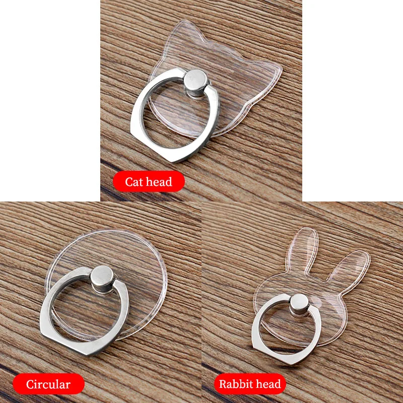 Universal Mobile Phone Ring Holder and Stand - Secure Grip Accessory