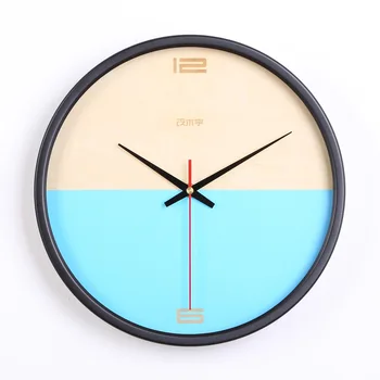 

Brife Art Wall Clock Single Face Wall Clocks for Living Room Needle Circular Design Watches for Home Decor Antique Style