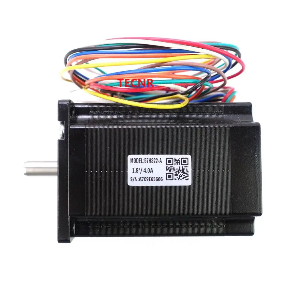 Двухфазный шаговый двигатель Leadshine 57HS22 A NEMA23 с крутящим моментом 2 нм длина 5 6 А вал