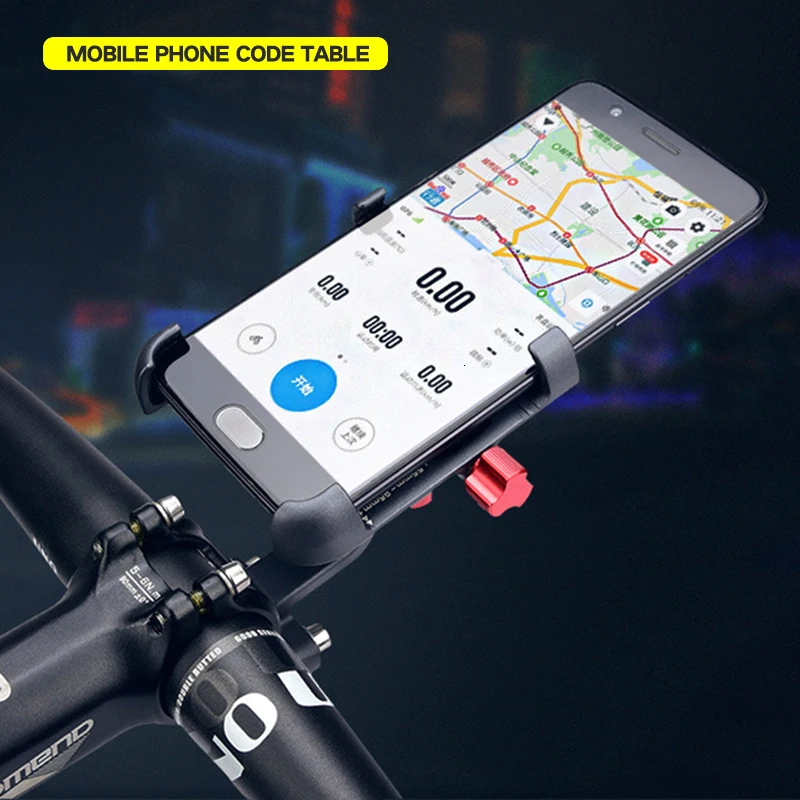 Promend алюминиевый сплав велосипедный держатель для мобильного телефона регулируемый велосипедный держатель для телефона нескользящий MTB подставка для телефона велосипедные аксессуары