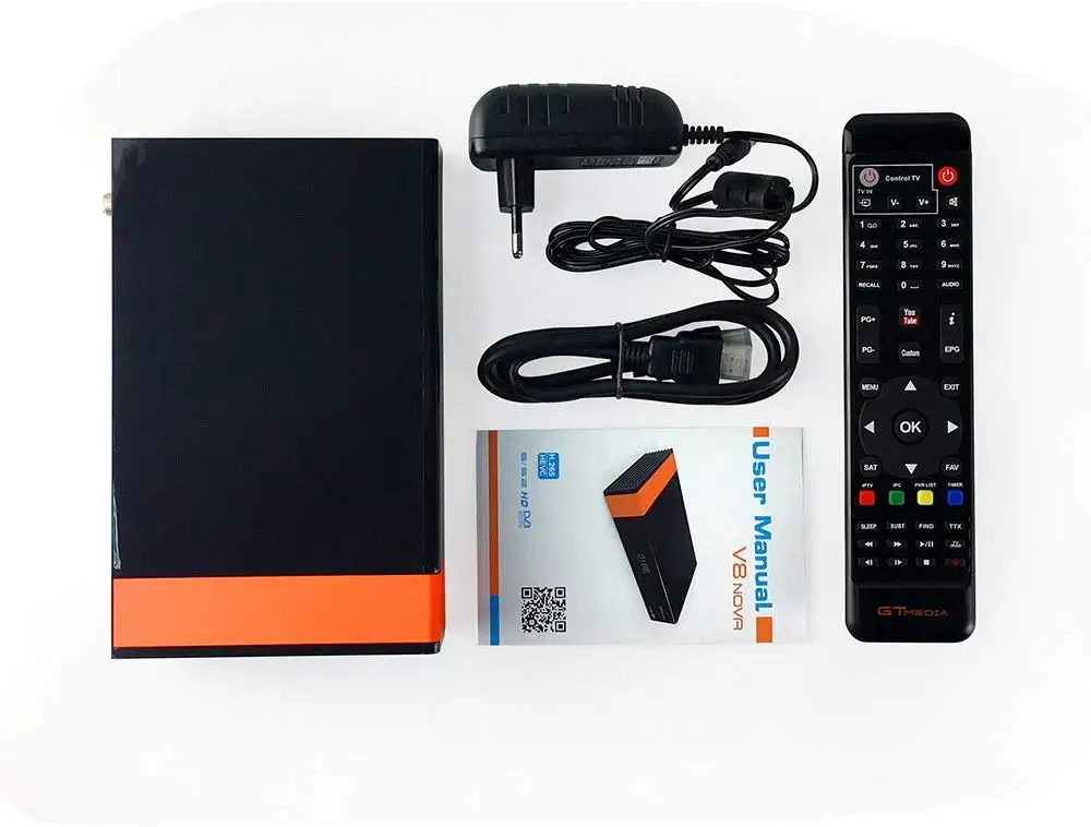 Рецептор Gtmedia V8 Nova встроенный wifi питание по freesat v8 супер DVB-S2 1 год Cccam Cline на 1 год ТВ коробка такая же как V9 супер