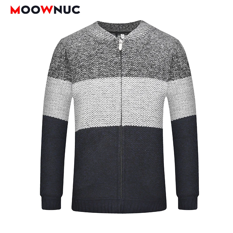 Autumn Winter Sweaters Coats Thick Cardigan Men Fashion Male Striped Warm Brand MOOWNUC Homme Sweaters Casual Slim Windproof New Autumn Winter Sweaters Coats Thick Cardigan Men Fashion Male Striped Warm Brand MOOWNUC Homme Sweaters Casual Slim Windproof New
