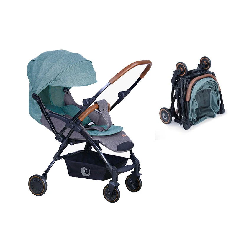 Baby Stroller Portable Travelling Pram Lightweight Pushchair Face to Face