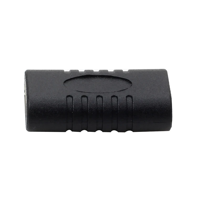 USB 3,1 Тип C Женский удлинитель USB-C Женский к USB-C Женский адаптер Черный