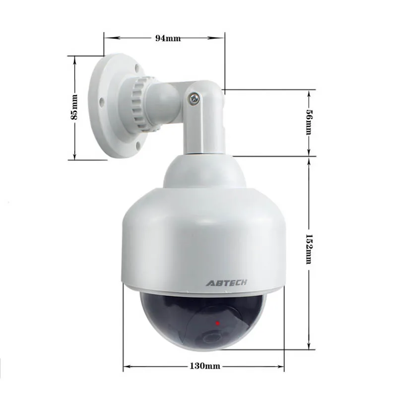 

Fake Surveillance Security Dome Camera Simulation Dummy Camera for Indoor Outdoor Use Hi 888