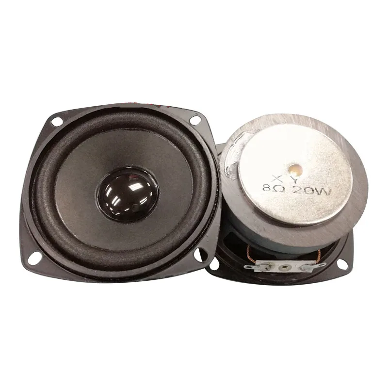 8Ohm 20W Full Range Speaker 3 Inch Hifi Stereo Bookshelf Speakers Desktop Loudspeaker For DIY 2Pcs bluetooth speaker computer speakers passive speaker speaker making kit