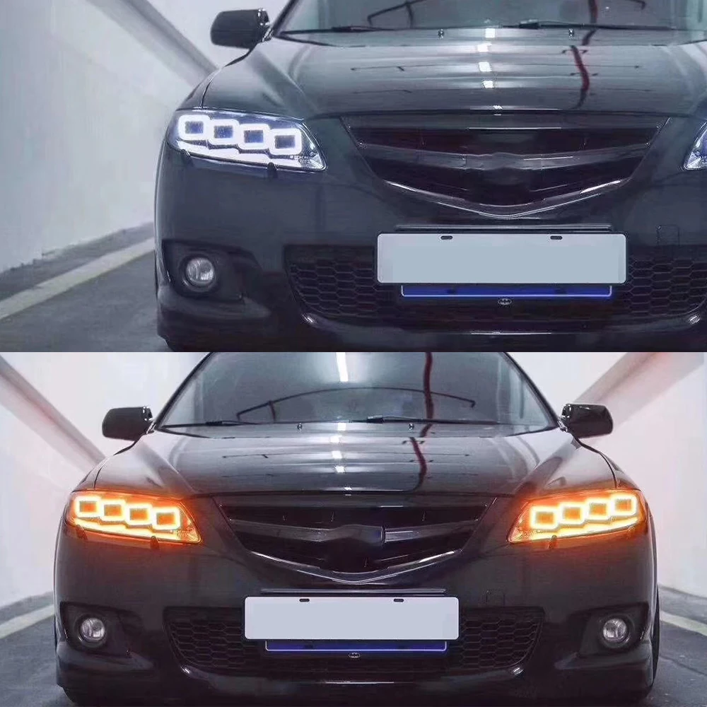 Автомобильный Стайлинг передняя фара светодиодный фары светодиодные ДХО