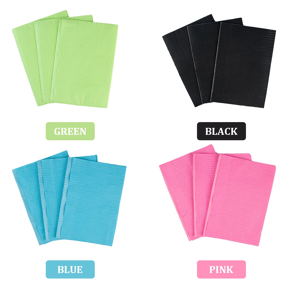 125Pcs Nail Art Table Mat Disposable Clean Pads Beauty For Nails Care Polish Waterproof Tablecloths Manicure Tool Lint Paper