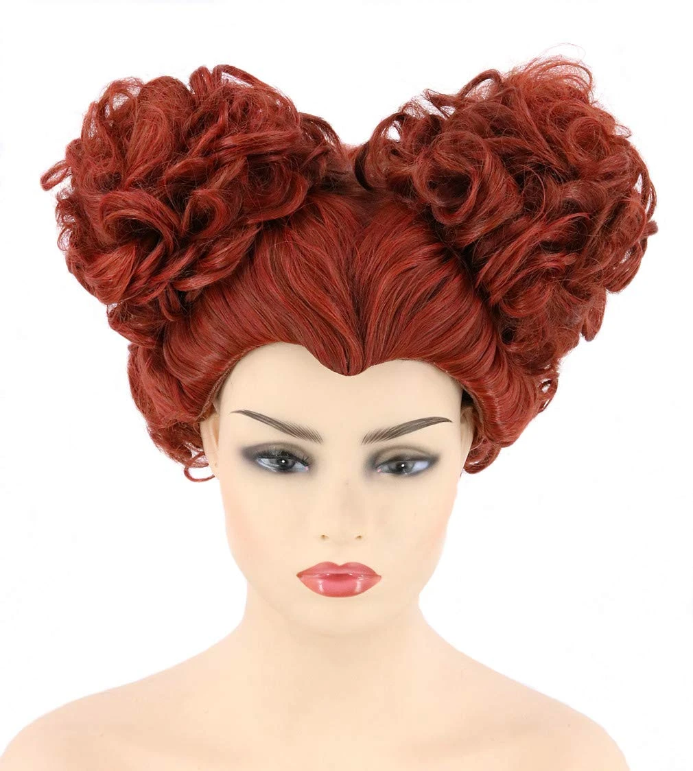 Winifred Sanderson Costume Hocus Pocus Short Auburn Cosplay Wigs Synthetic  Hair for Women|Synthetic None-Lace Wigs| - AliExpress