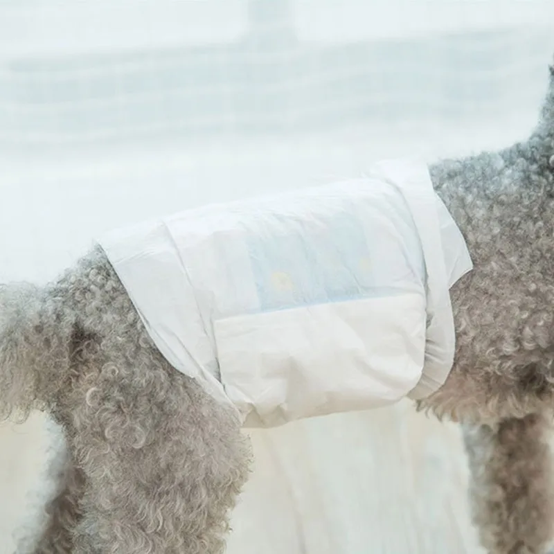 Одноразовые Обёрточная бумага подгузники для собак, особенно для собак супер абсорбент с защитой от протекания брюки для маленькие собачки Чихуахуа товары для домашних животных