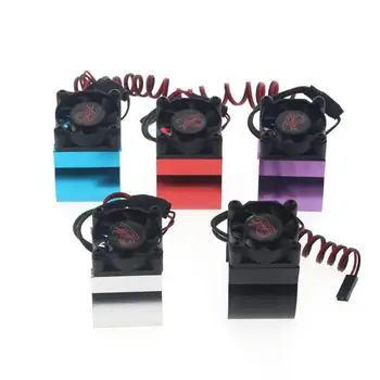 

Temperature-Controlled Single Cooling Fans 540/550 Motor Cooling Accessories for TRX4 SCX10 D90 HPI Engineering Vehicle Model