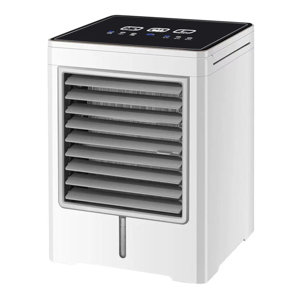 

Touch Screen Mini Air Cooler Portable Desktop Usb Cold Fan Home Small Water Cooled Air Conditioning Fan Air Conditioner