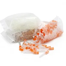 300/400/500 шт Стоматологическая стоматологическая эндо ирригационная игла кончик-Закрытые боковое отверстие 0,3/0,4/0,5 мм эндо-шприц гигиена полости рта Материал