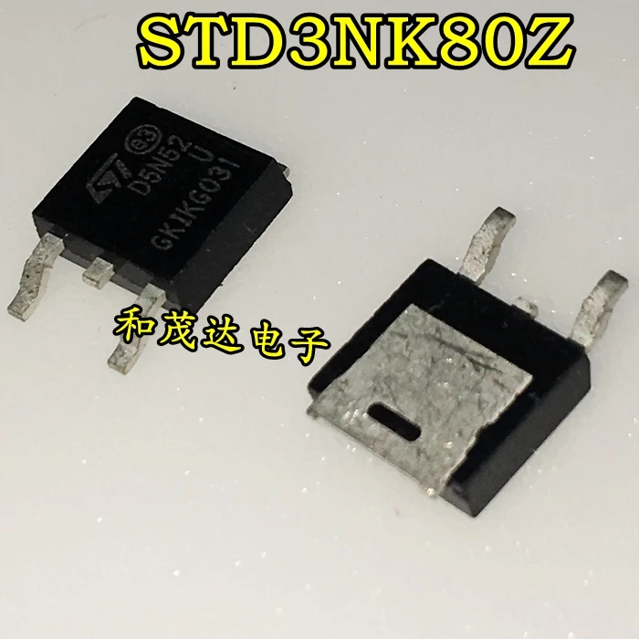 Оригинальные новые 5 шт/STD5N52U D5N52U до-252 TO252
