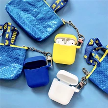 Популярный роскошный брендовый тканый чехол-кошелек, силиконовый Bluetooth беспроводной Чехол для наушников для Apple AirPods pro 3 для AirPods 1 2, чехол