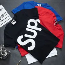 Cotton Letter T-shirt half sleeve man t-summer Cotton Letter T-shirt half sleeve man t-summer