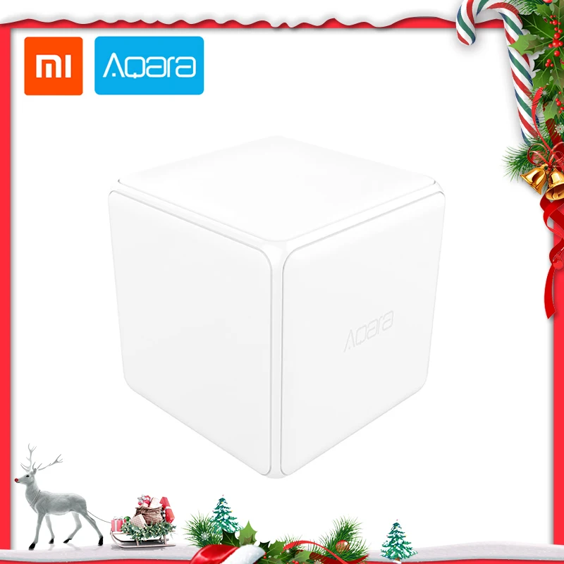 Xiaomi Mi Aqara Original Magic Cube Controller Zigbee Version Controlled Six Actions Smart Home Device Work with Mijia Home App