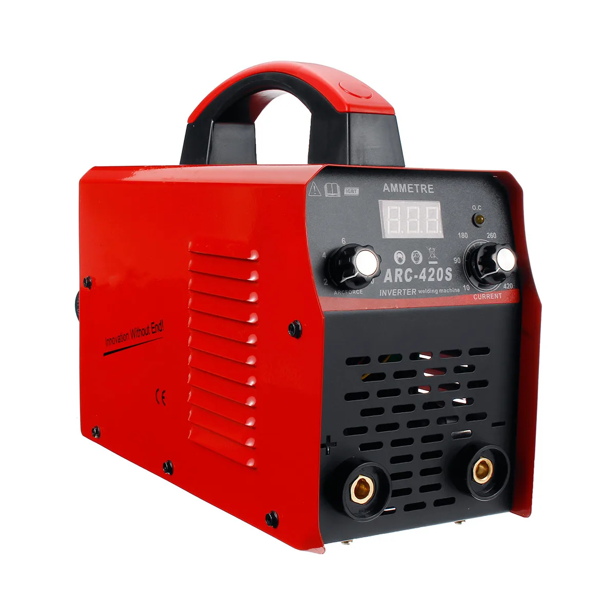 420S 220V 20A-420A инвертор ручной Мини DC ARC IGBT инвертор бытовой портативный Электрический дуговой сварочный аппарат инструмент