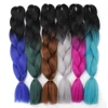 braiding hair extensions synthetic hair 100g/Pack 24 inches jumbo braid box braid hair for kanekalon ► Photo 2/6