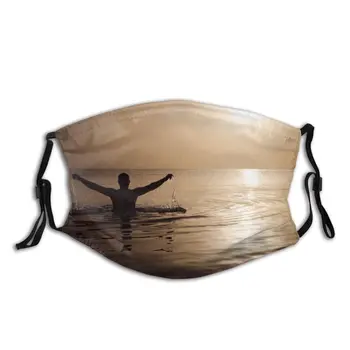 

protective mask with filter Sea anti dust PM2.5 reuse adult teen child girl