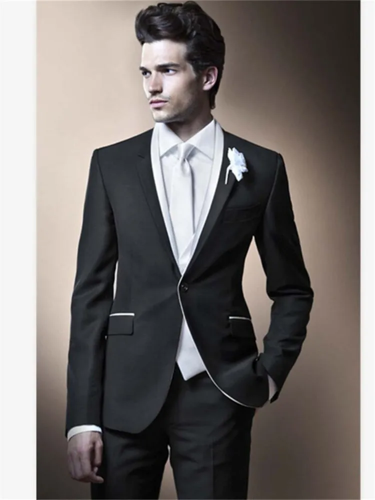Классический мужской костюм смокинг Noivo Terno Slim Fit Easculino ...