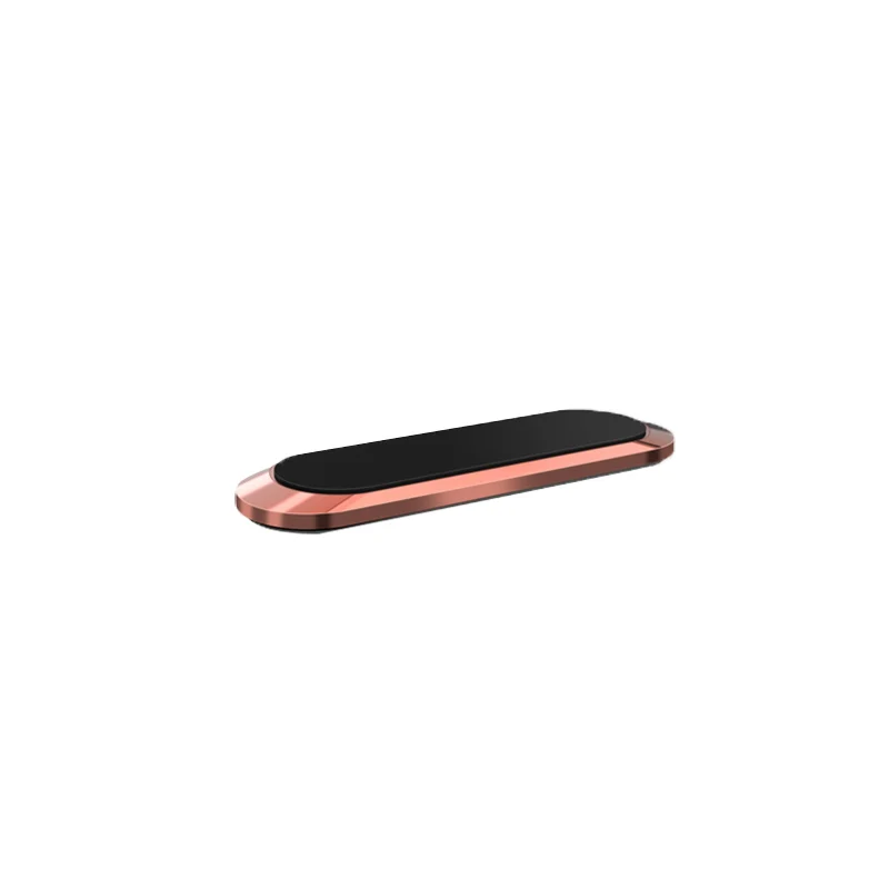 Rose gold Автомобильный держатель для телефона Магнитный держатель для мобильного смартфона магнитный держатель для сотового телефона gps iPhone Xiaomi samsung Анти-Царапины - Цвет: Rose gold