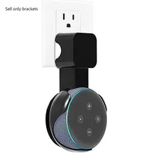 Розетка настенный держатель для Echo Dot 3 кронштейн домашний музыкальный держатель динамика голосовой помощник в кухне спальни портативный аудио стенд