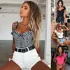 New Women Sexy Off Shoulder Casual Bralet Top Blouse 2019 Summer Female Tops Ropa Mujer