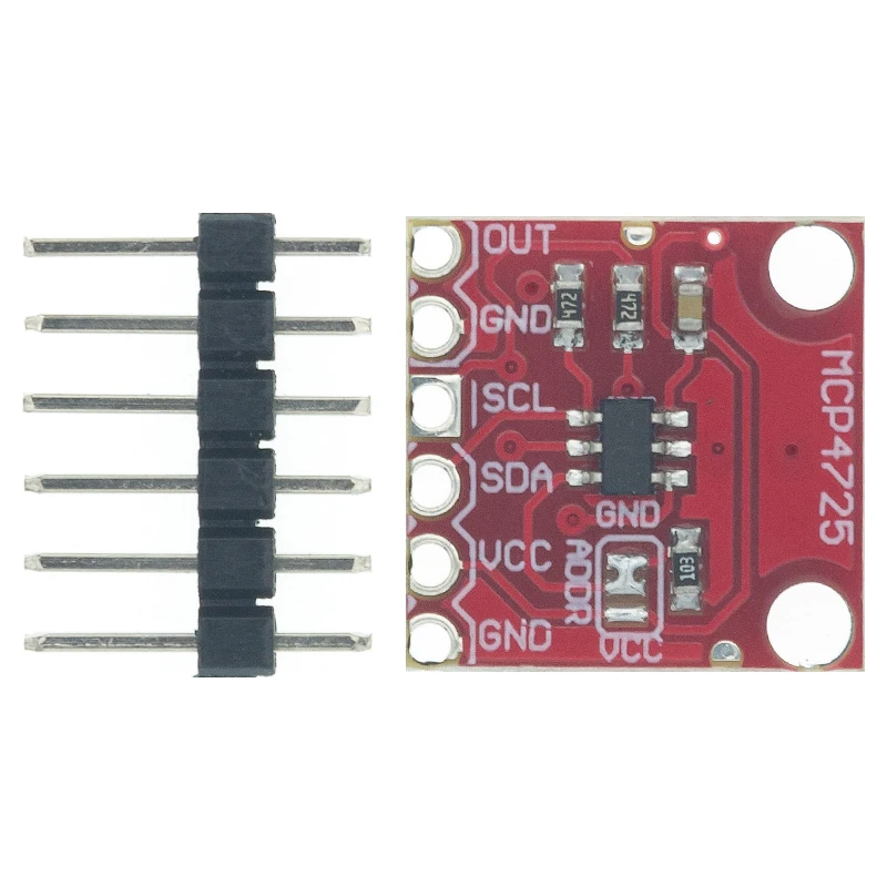 MCP4725 I2C DAC плата разработки модуля прерывания | Электронные компоненты и