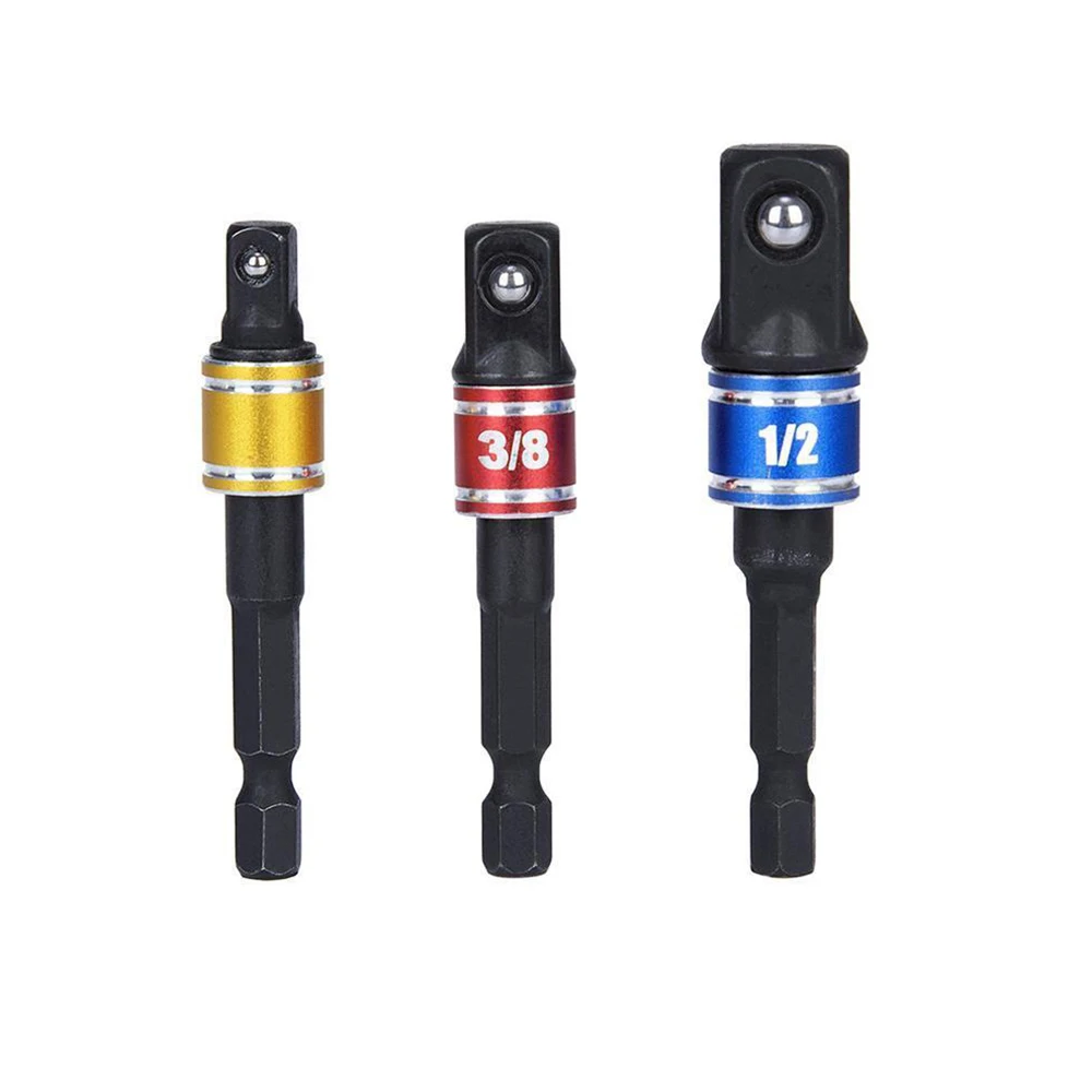 3 шт./компл. адаптер гнезда из хромированной ванадиевой стали с шестигранным