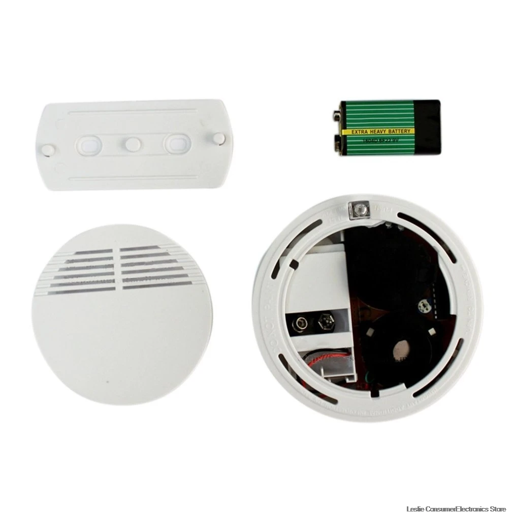 Независимый Тип Высокочувствительный фотоэлектрический детектор дыма сигнализация пожарный датчик дыма система домашней безопасности