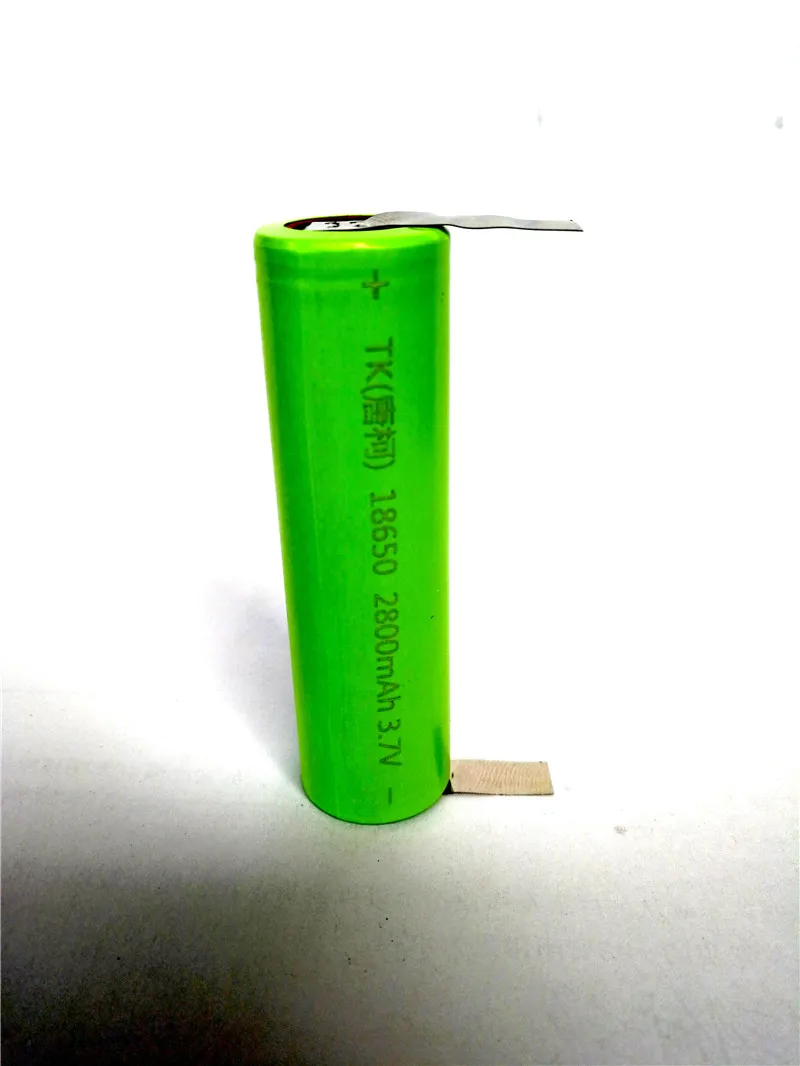 NoEnName_Null NCR18650 3,7 v 3200mah 18650 литиевая аккумуляторная батарея сварочные никелевые листовые батареи - Цвет: 2800MAH