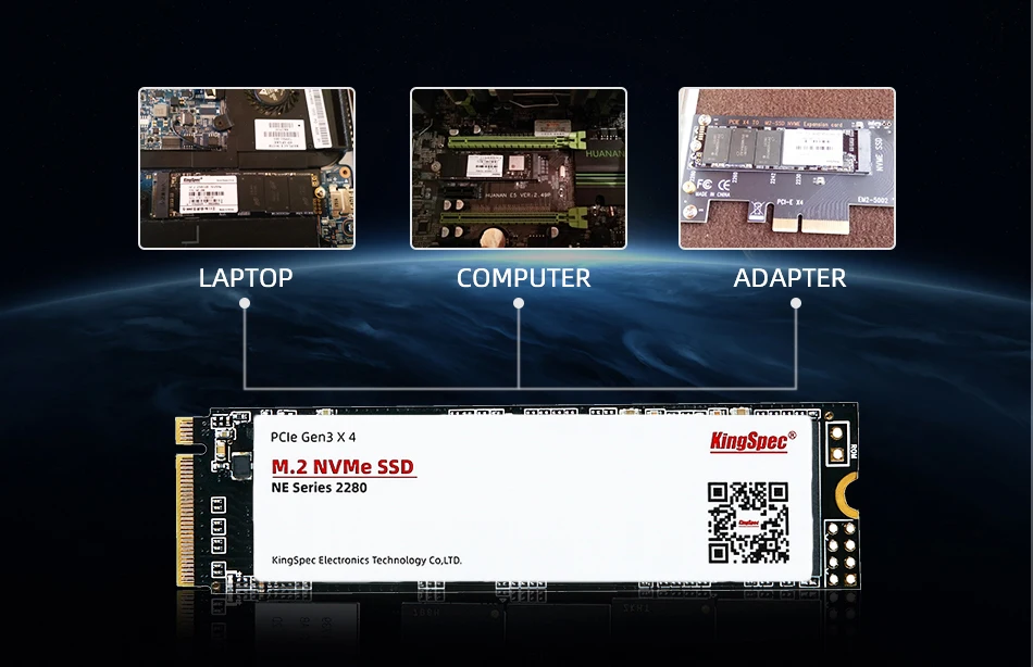 KingSpec NVMe M.2 ssd 120 ГБ 240 ГБ ssd 500 Гб m.2 1 ТБ 2 ТБ SSD m.2 pcie NVMe M Ключ Внутренний SSD m.2 2280 для портативных ПК