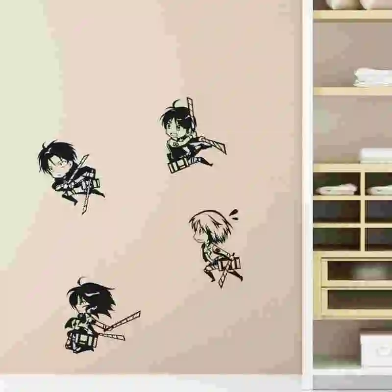 Attack on Titan Wall Decal Vinyl Wall Stickers Decal Decor Home