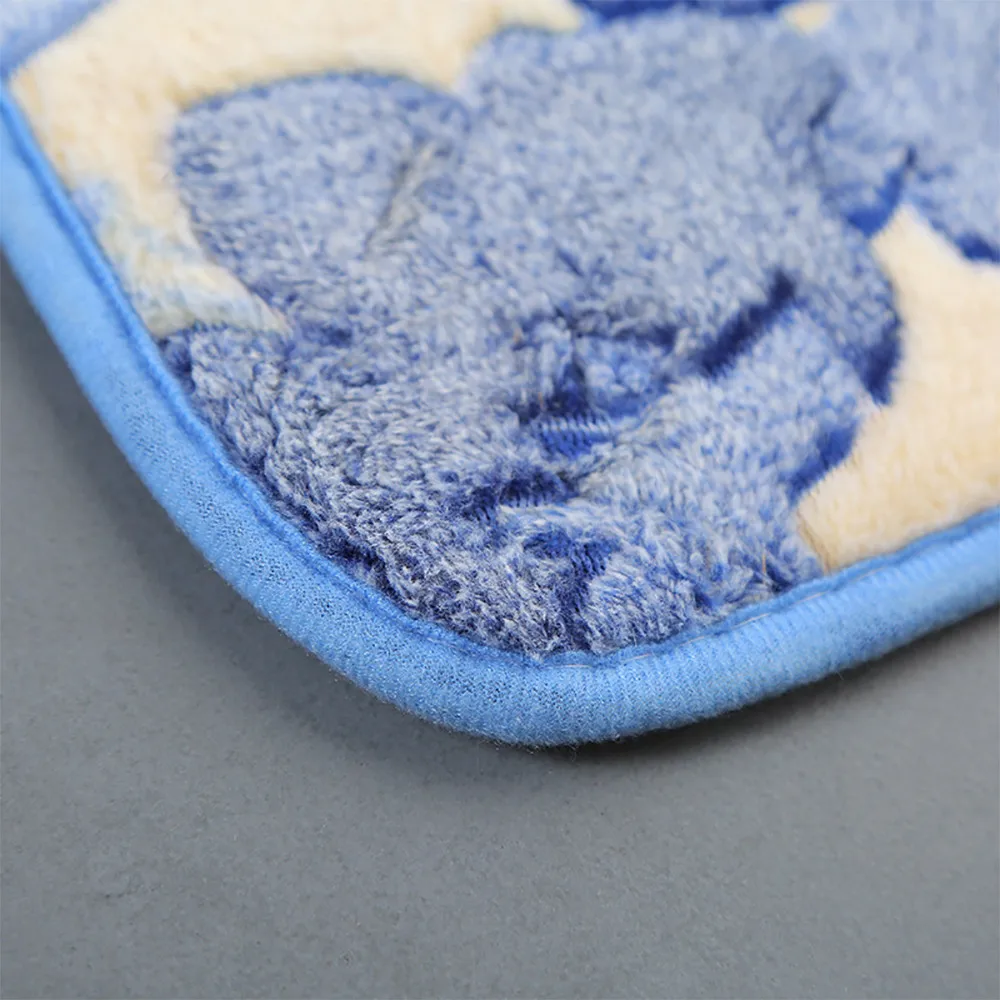 2 шт Набор ковриков для ванной комнаты 3D Цветочный Противоскользящий коврик для душа коврик для туалета коврик для ванной пены с эффектом памяти коврик для ванной комнаты коврики для ванной комнаты# G8