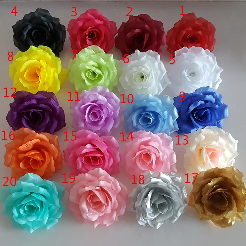 5pcs-10cm-lot-Artificial-Flowers-Silk-Roses-Heads-For-Wedding-Decoration-Party-Fake-Scrapbooking-Floral-Wreath