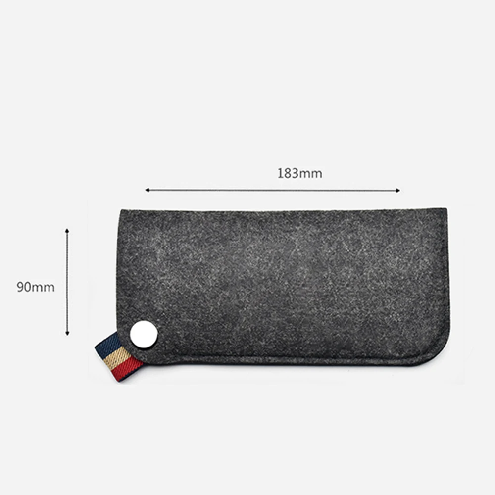 Felt Sunglasses Case Colorful Candy Eyeglasses Box Soft Glasses Bag Eyewear Accessoires glasses case,glasses storage bag,sunglasses bag,zipper eyewear box