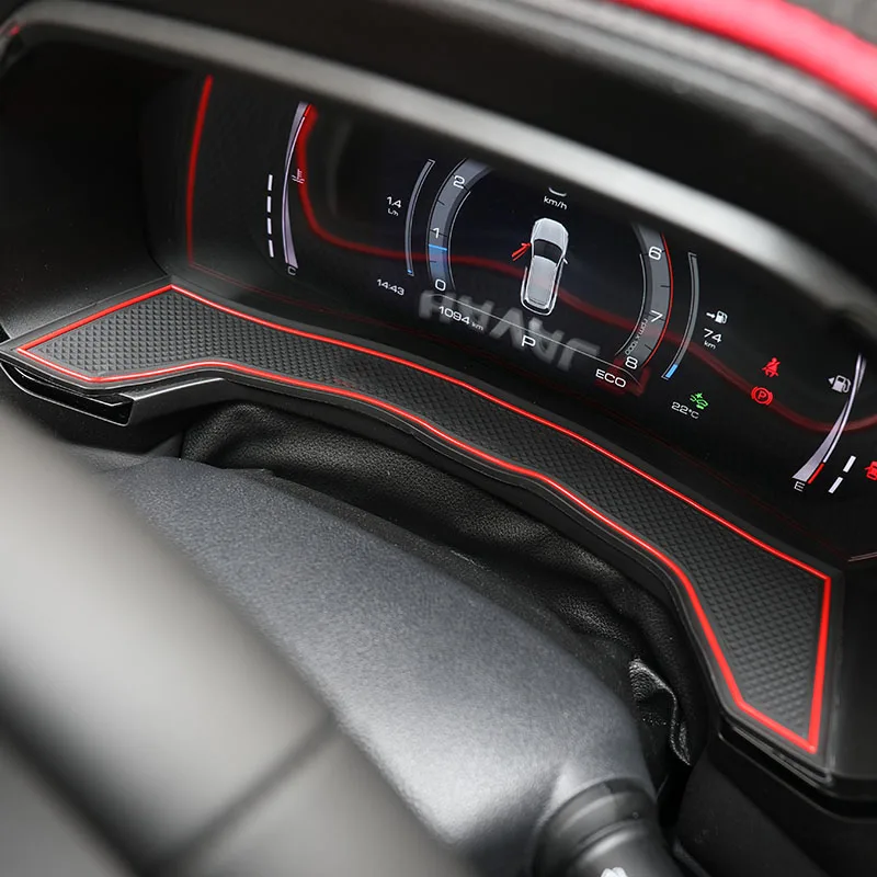 15/19 шт для haval F5 F7- резервуар для хранения прокладка Нескользящая ворота рифленая коврик