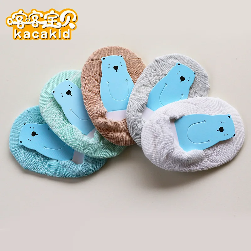 

Spring And Summer New Style Children's Socks Men And Women Baby Mesh Hollow out No-show Socks Combination Cool Breathable Baby S