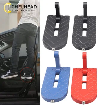 

Universal Car Auxiliary Pedal Foldable Auto Door Roof Footboard Stepping Ladder Foot Pegs for Jeep SUV Off road Truck