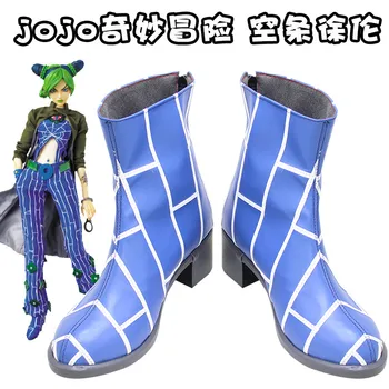 

JOJO's Bizarre Adventure Stone Ocean Jolyne Cujoh shoes Cosplay JOJO's Bizarre Adventure PU leather shoes men women cartoon shoe