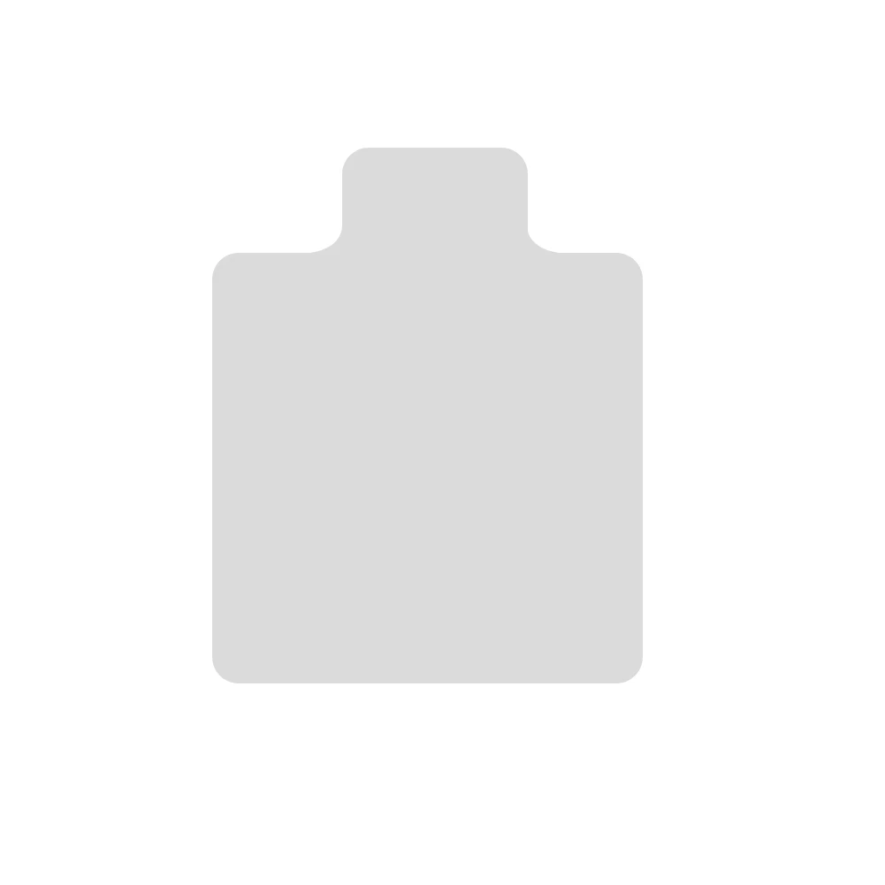 Carpet Home Rolling Chair Computer Desk Wear Resistant Office Moistureproof PVC Transparent Protector Non Slip Floor Mat