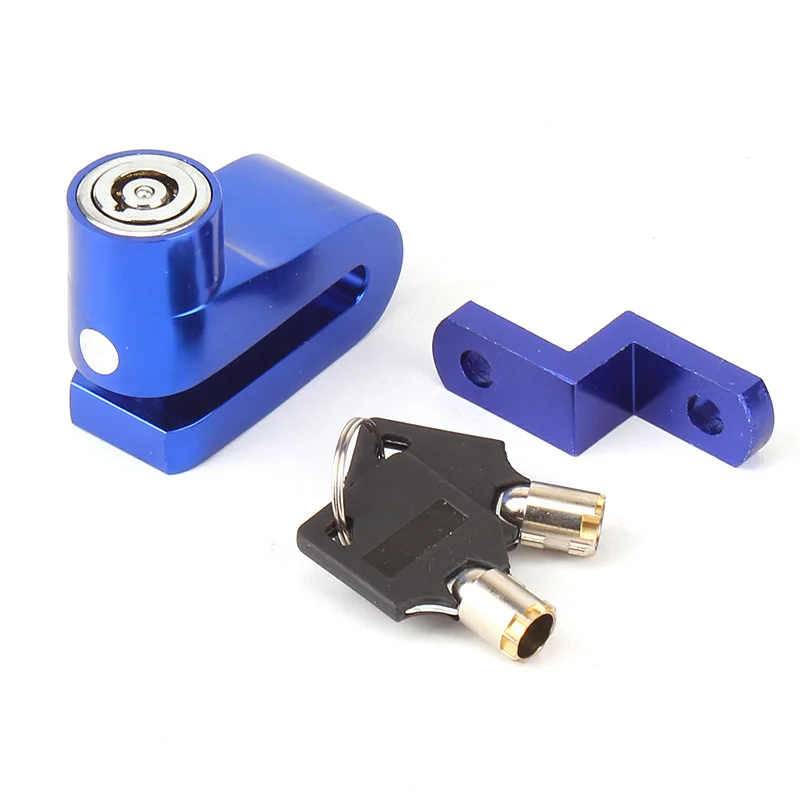 5.5*2.5*4.5cm Disc brake lock with Fixed bracket for motorcycle scooter bicycle ocking disc brake Motorcycle Accessories