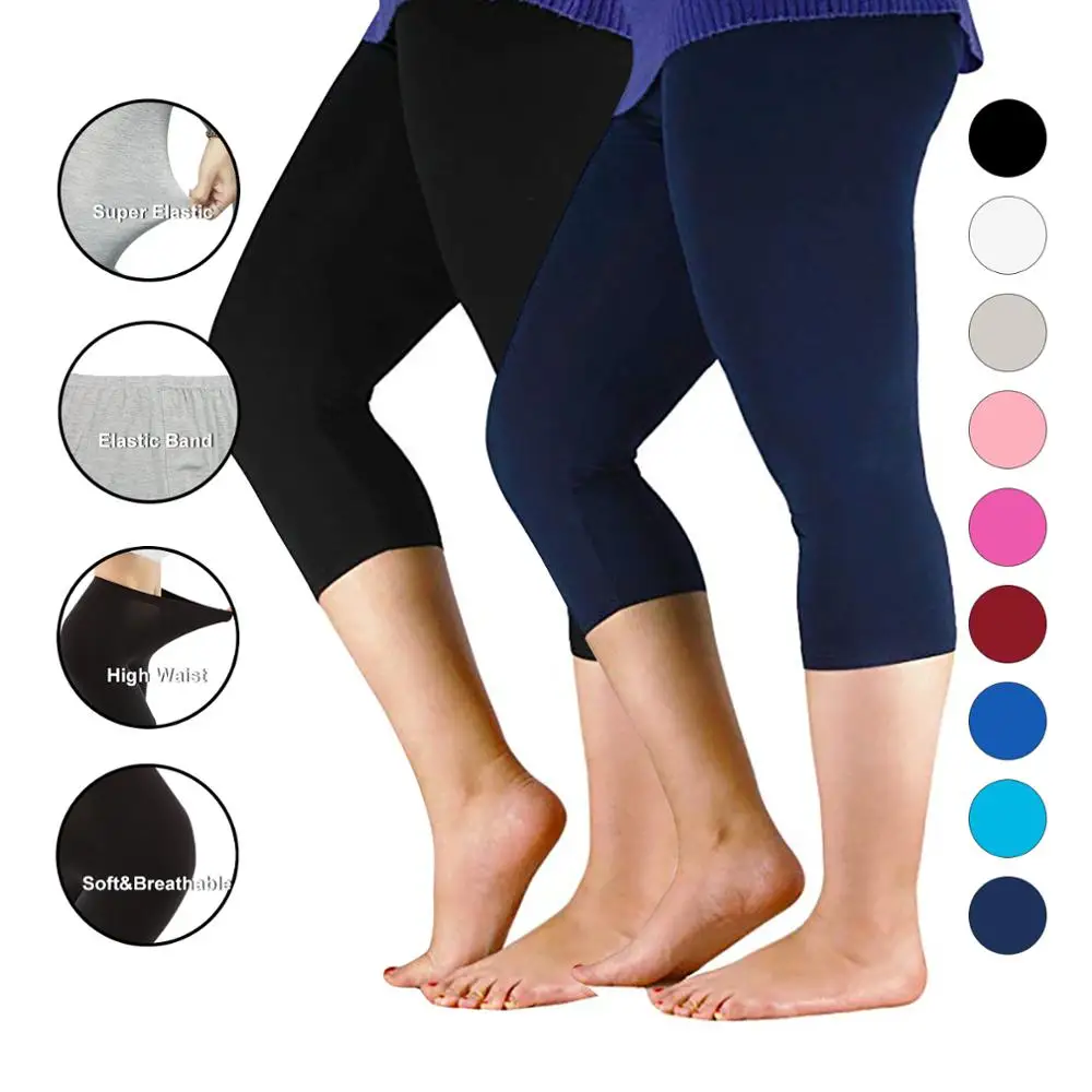 Women Pants Workout Slim Leggings Plus Size Capri Legging High Stretch Casual Bamboo Fiber Leggings Pants Basic Leggings Women Women Pants Workout Slim Leggings Plus Size Capri Legging High Stretch Casual Bamboo Fiber Leggings Pants Basic Leggings Women
