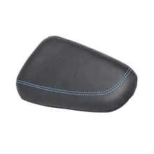 Подушка для ног для сидения, мужские туфли для вождения Мягкие Аксессуары Универсальный из искусственной кожи коврик автомобиля Защита внутренной стороны бедра Поддержка подушки под колени