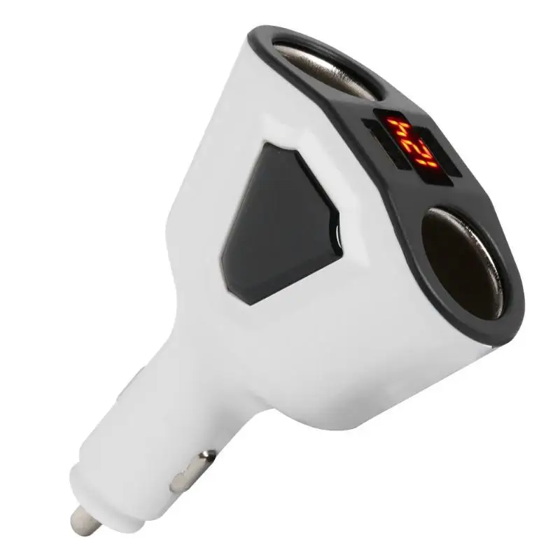 2 способа автомобильного прикуривателя Разветвитель двойной USB адаптер быстрого зарядного устройства