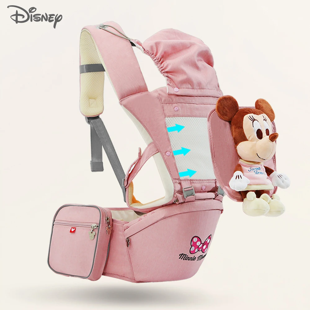 Disney ремень для новорожденных Мягкие Детские рюкзаки обертывание дышащая обертывание новорожденных удобный уход за ребенком