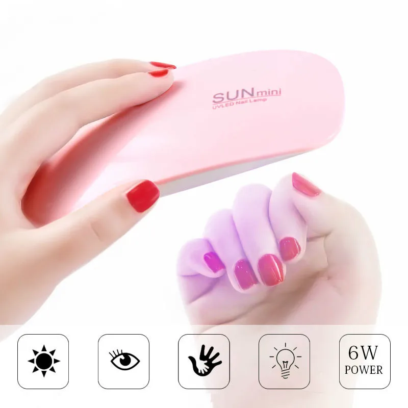 

Nail USB Mouse Mini Light Therapy Machine Dryer LED Portable Nails Baking Light Therapy Lamp