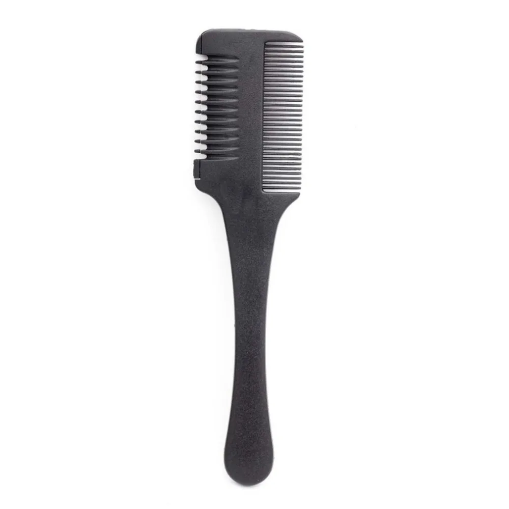 Double sided Cutting Knuckle Comb with Stainless Steel Double sided Blade Hair Styling Comb for Home 1 Double sided Cutting Knuckle Comb with Stainless Steel Double sided Blade Hair Styling Comb for Home 2